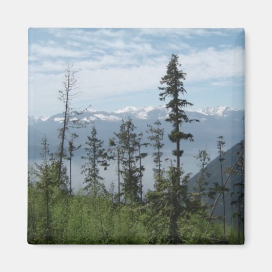 Aimant Paysage de montagne (Devant)