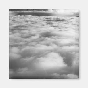 Aimant Paysage de nuages inquiétant au lever du soleil.