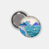 Aimant Paysage de Sailboat Cove (Recto/Verso)
