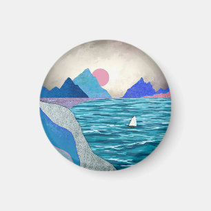 Aimant Paysage de Sailboat Cove