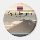 Aimant Paysage de Svalbard (Devant)