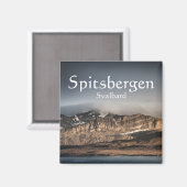 Aimant Paysage de Svalbard (Recto/Verso)
