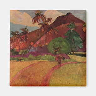 Aimant Paysage de Tahitian de Paul Gauguin (1893)