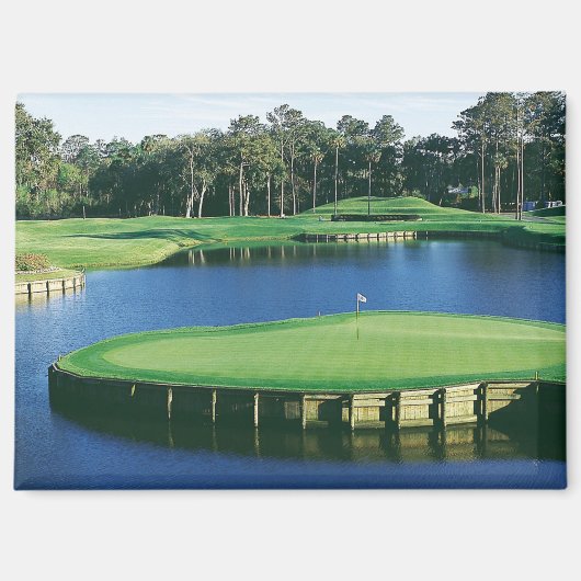 Aimant Paysage de terrain de golf (Recto)