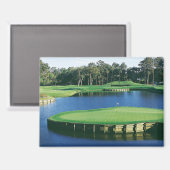 Aimant Paysage de terrain de golf (Recto/Verso)