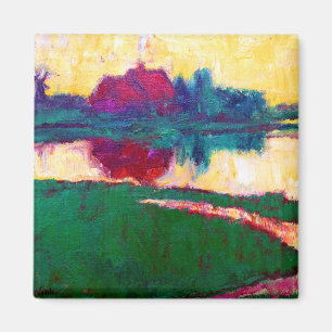 Aimant Paysage d'Emil Nolde avec la ferme