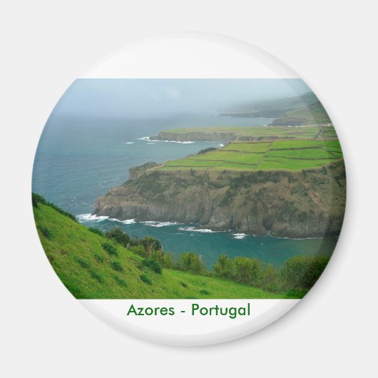 Aimant Paysage des Açores (Devant)