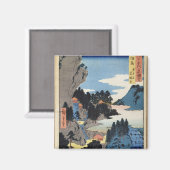 Aimant Paysage des montagnes (Recto/Verso)