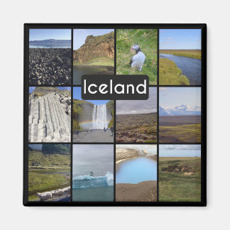 Aimant Paysage d'été islandais