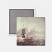 Aimant Paysage d'hiver 3 (Recto/Verso)
