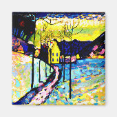 Aimant Paysage d'hiver par Wassily Kandinsky (Devant)