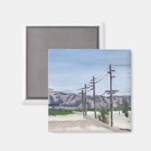 Aimant Paysage d'Indio (Recto/Verso)