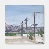 Aimant Paysage d'Indio (Devant)