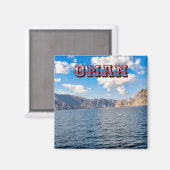 Aimant Paysage d'Oman (Recto/Verso)