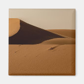 Aimant Paysage du désert des dunes de sable (Devant)