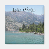 Aimant Paysage du lac Chelan (Devant)