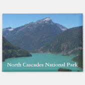 Aimant Paysage du parc national de North Cascades (Recto)