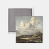 Aimant Paysage ensoleillé (Recto/Verso)