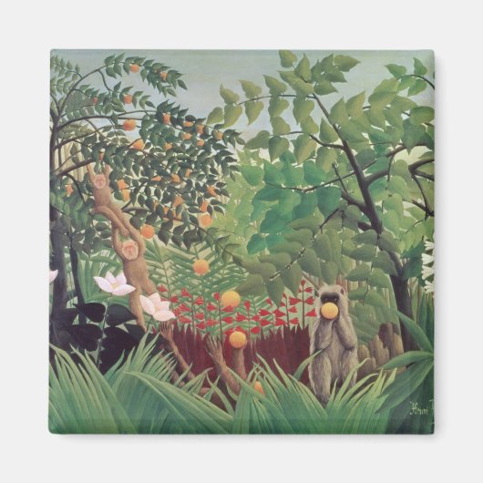 Aimant Paysage exotique, 1910 (Devant)