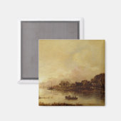 Aimant Paysage fluvial (Recto/Verso)