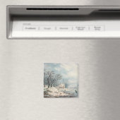 Aimant Paysage : Hiver (In Situ (Lave-vaisselle))