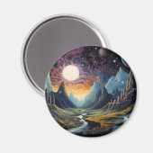 Aimant Paysage Imaginaire (Recto/Verso)