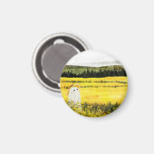 Aimant Paysage jaune (Recto/Verso)
