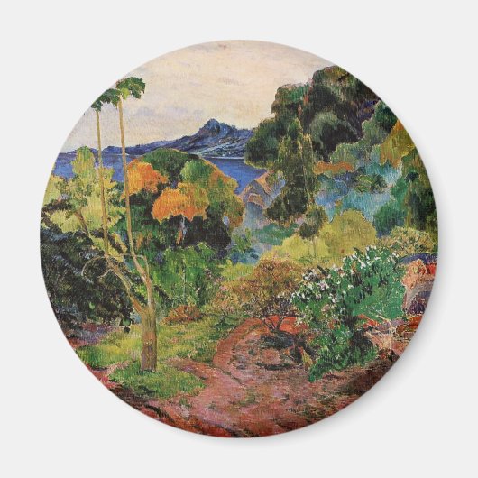 Aimant Paysage Martinique (Devant)