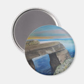 Aimant Paysage méditerranéen (Recto/Verso)