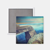 Aimant Paysage méditerranéen (Recto/Verso)