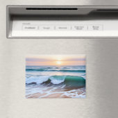 Aimant Paysage Plage Sunset Sunset Dusk Calme Relax (In Situ (Lave-vaisselle))