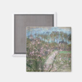 Aimant Paysage printanier (Recto/Verso)