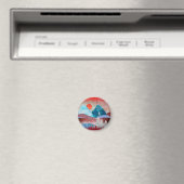 Aimant Paysage Silver Eagle (In Situ (Lave-vaisselle))