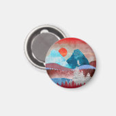 Aimant Paysage Silver Eagle (Recto/Verso)