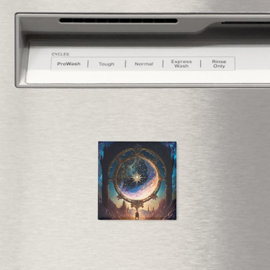 Aimant Paysage spatial de l'Imaginaire cosmique (In Situ (Lave-vaisselle))