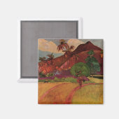 Aimant Paysage tahitien de Paul Gauguin (1893) (Recto/Verso)