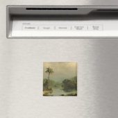 Aimant Paysage tropical Église Frédéric Edwin (In Situ (Lave-vaisselle))
