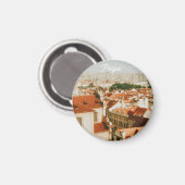 Aimant Paysage urbain de Prague Souvenir (Recto/Verso)