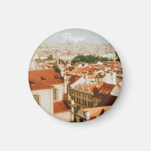 Aimant Paysage urbain de Prague Souvenir (Devant)