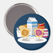 Aimant PB Loves J (Recto/Verso)