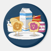 Aimant PB Loves J (Devant)