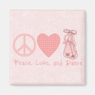 Aimant Peace Love and Dance