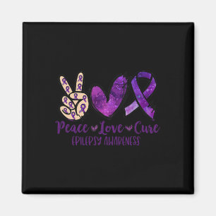 Aimant Peace love Cure Overdose Awareness Ruban