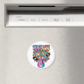 Aimant Peace Love Music (In Situ (Lave-vaisselle))