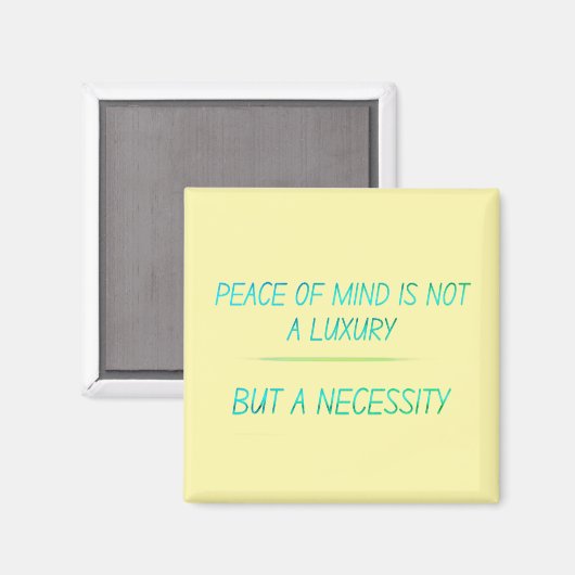 Aimant Peace of mind (Recto/Verso)