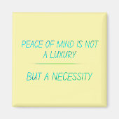 Aimant Peace of mind (Devant)