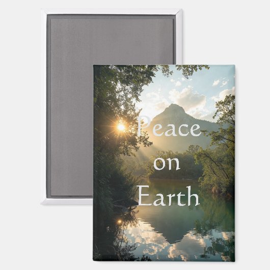 Aimant Peace On Earth  (Recto/Verso)