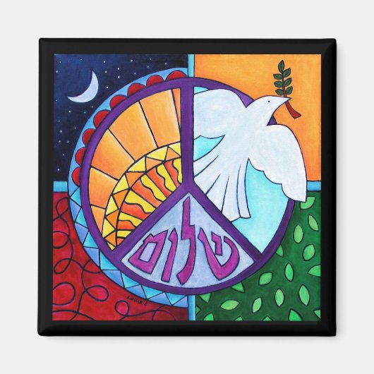 Aimant Peace Rising (Devant)