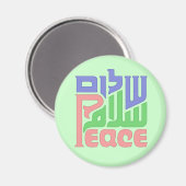 aimant Peace Shalom Salaam (Recto/Verso)
