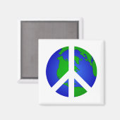 Aimant Peace World Peace (Recto/Verso)